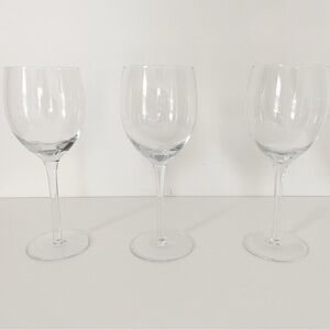 Vintage Wine Glasses, Set of 3